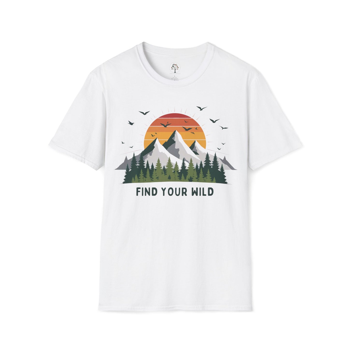 White | Find Your Wild, front view