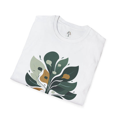 White | Speak Softly, Grow Strong!, folded view