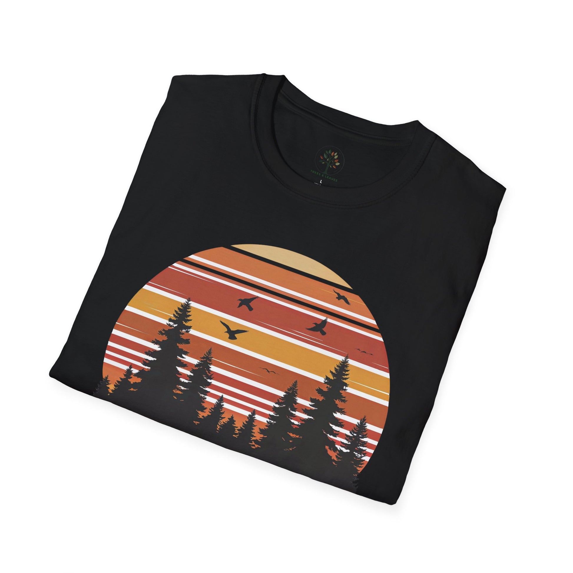 Heather Navy | Rooted & Radiant, folded view