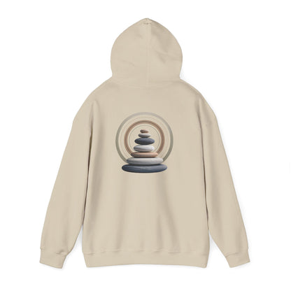 Sand | Echoes of Calm Hoodie, back view 2