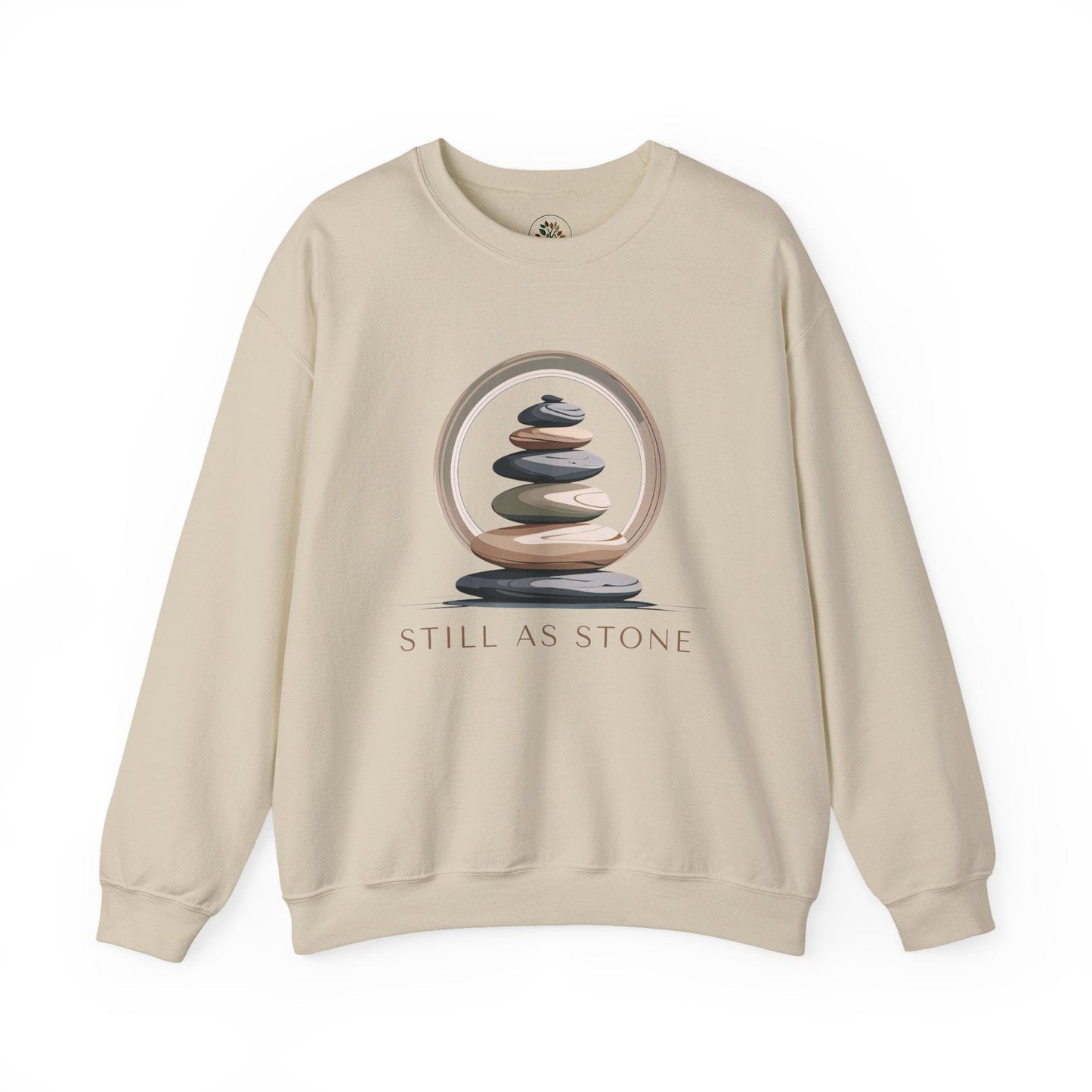 Sand | Still as Stone Sweatshirt, front view