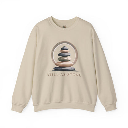Sand | Still as Stone Sweatshirt, front view