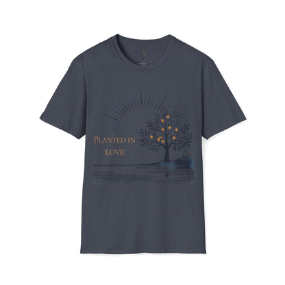 Heather Navy | Planted in Love, front view