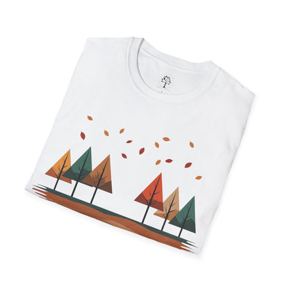 White | Horizon Fall, folded view
