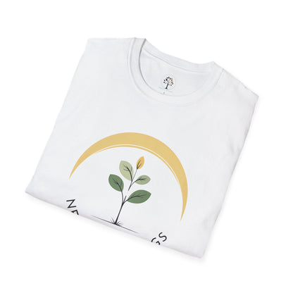 White | New Beginnings, folded view