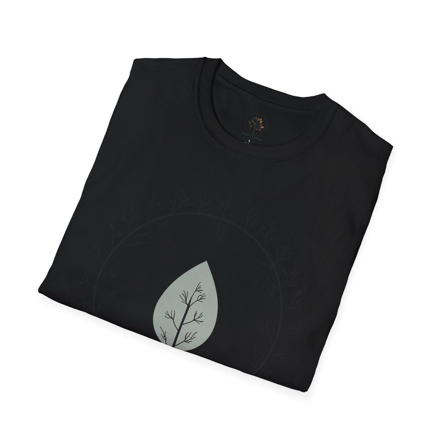 Black | Leaf of Life, folded view