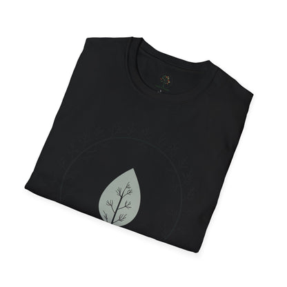 Black | Leaf of Life, folded view
