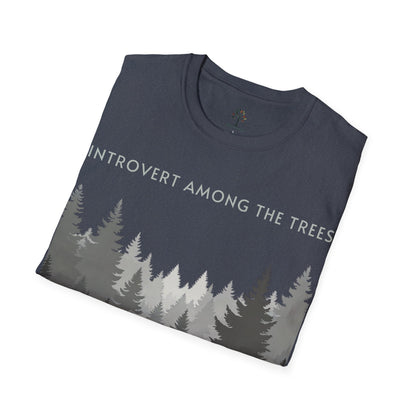 Heather Navy | Introvert Among the Trees, folded view