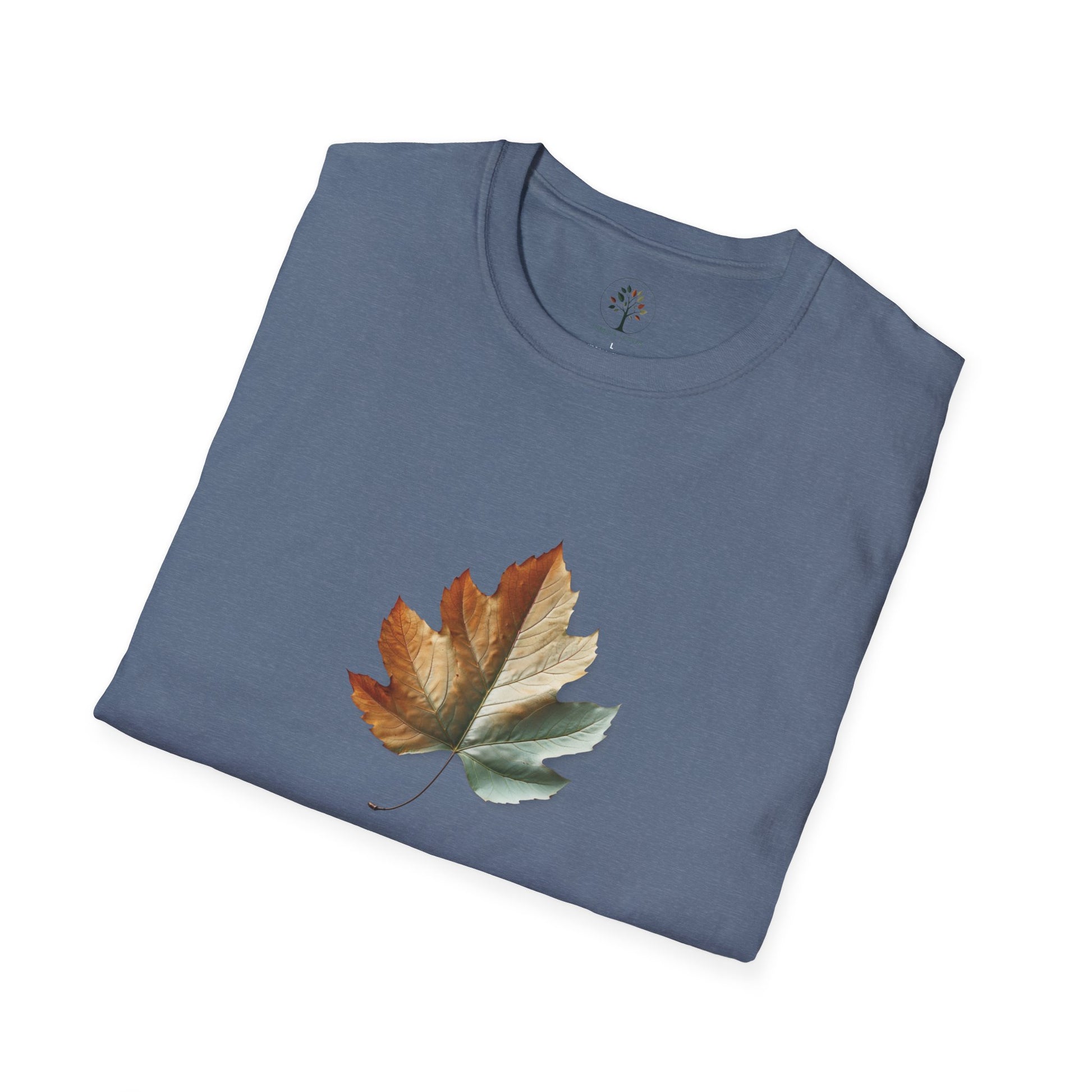 Heather Indigo | Let if Fall, folded view