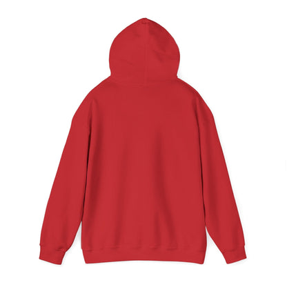 Red | Small front logo Hoodie, back view 2