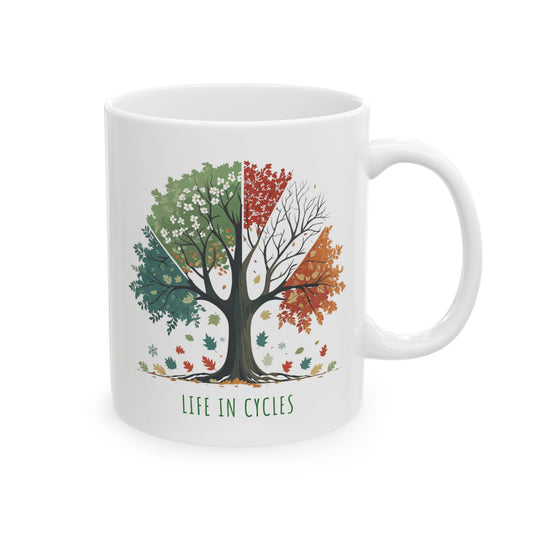 Life in Cycles Mug