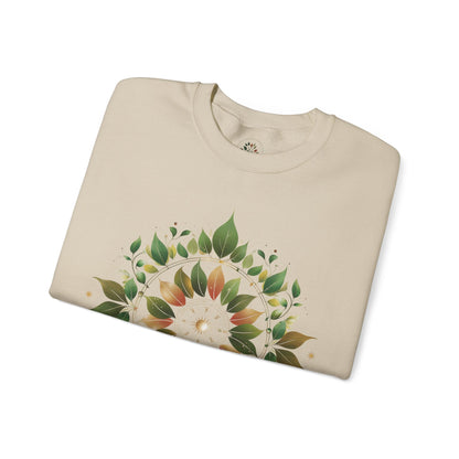 Sand | Eclipse Garden Sweatshirt, folded view
