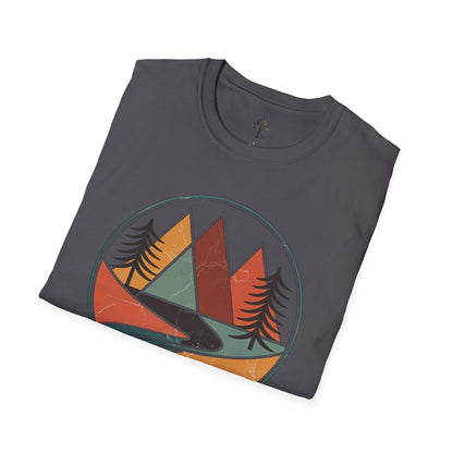 Charcoal | Retro Horizon, folded view