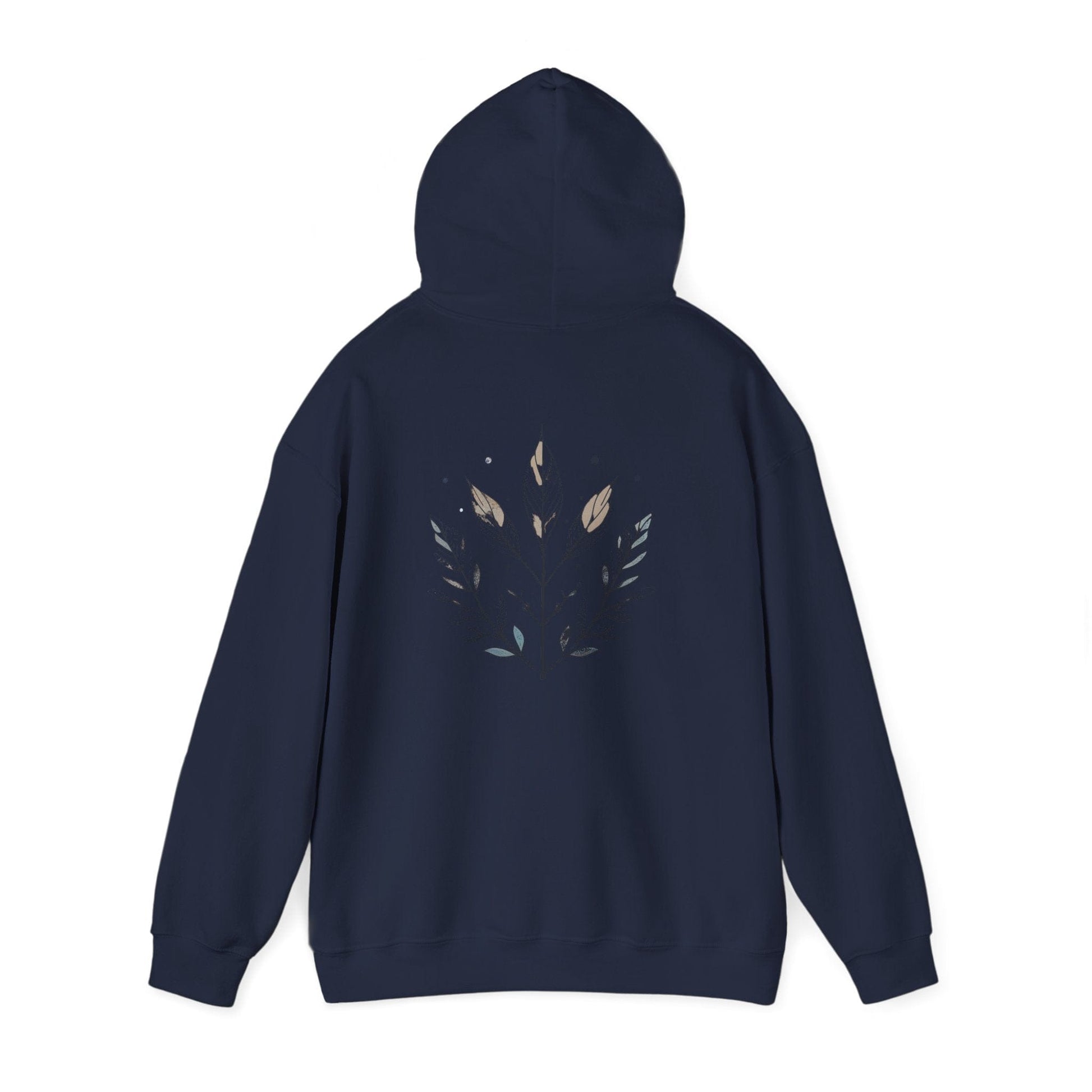 Navy | Olive Grace Hoodie, back view 2