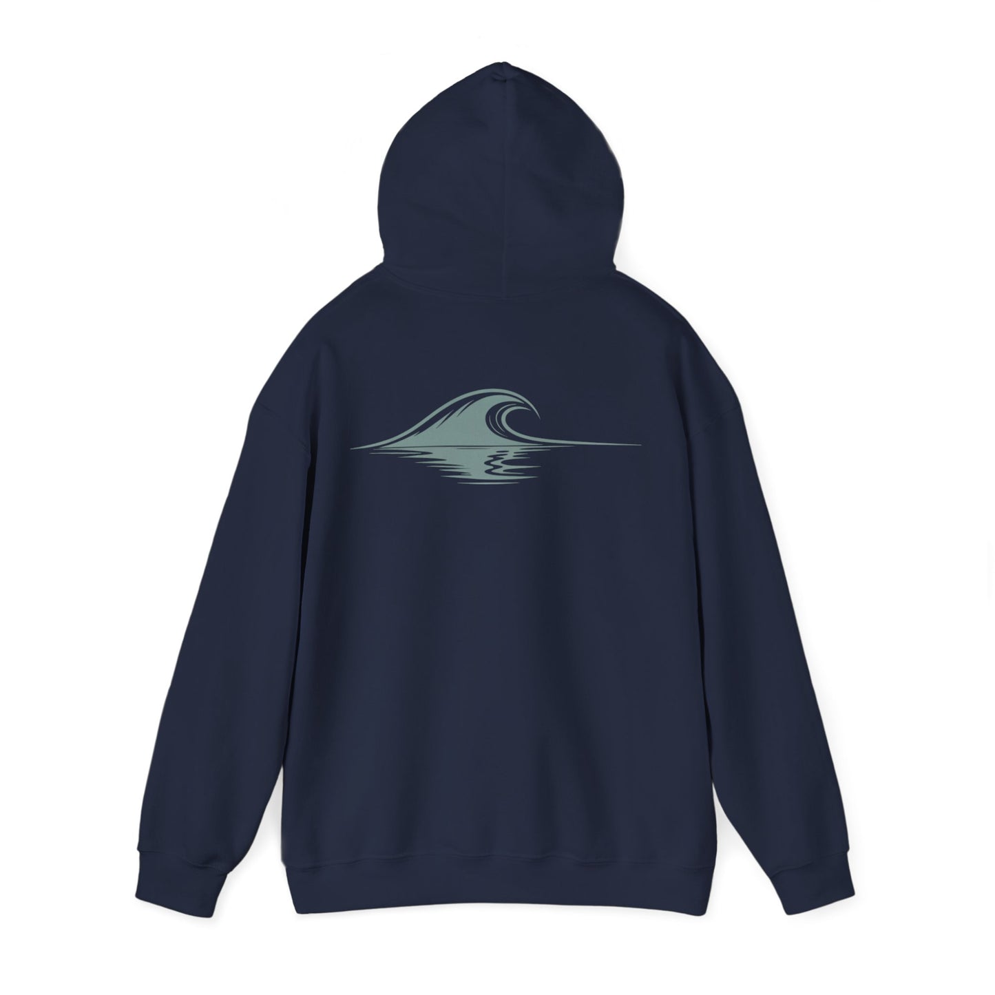 Navy | Drifted Hoodie, back view 2