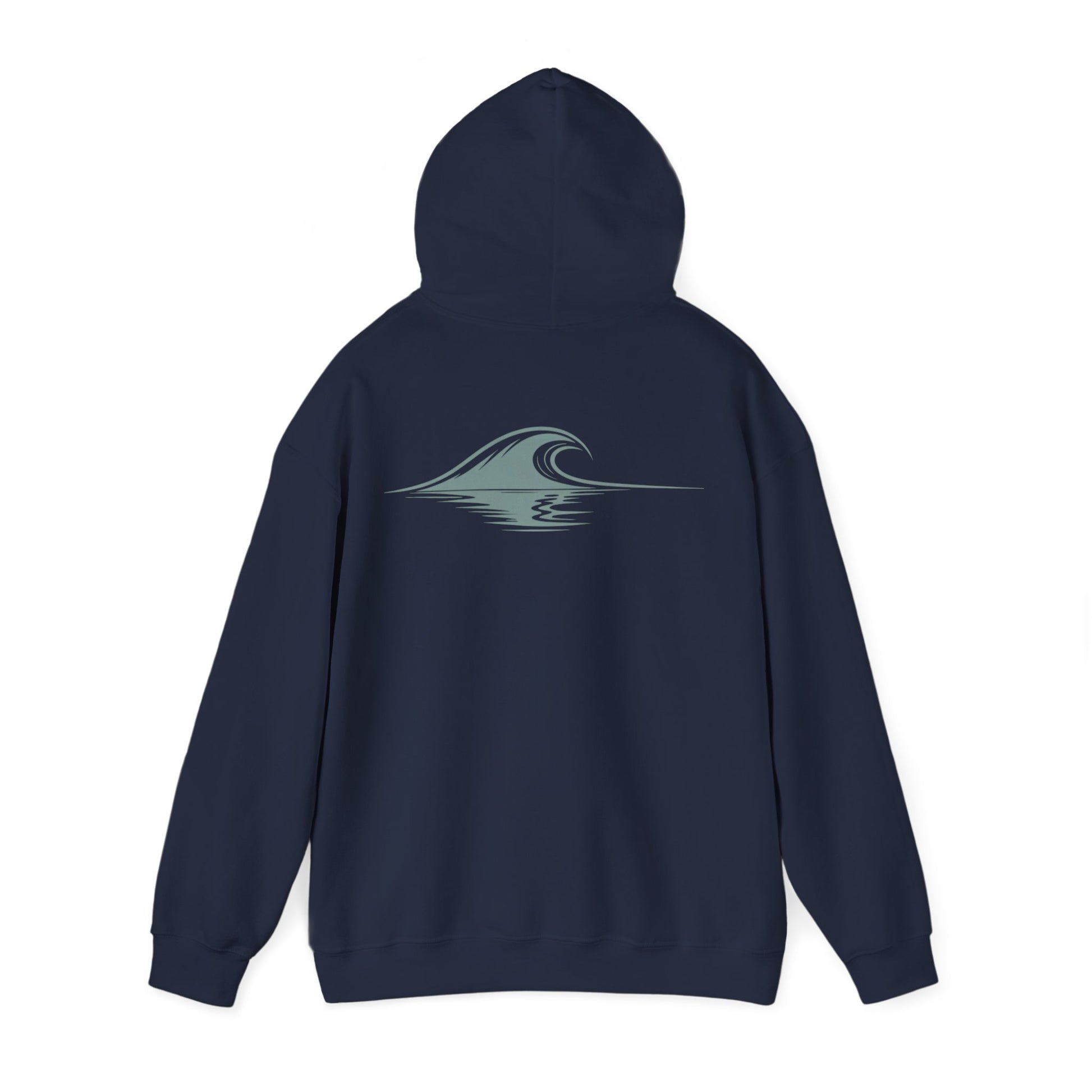 Navy | Drifted Hoodie, back view 2