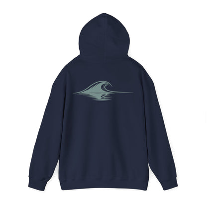 Navy | Drifted Hoodie, back view 2
