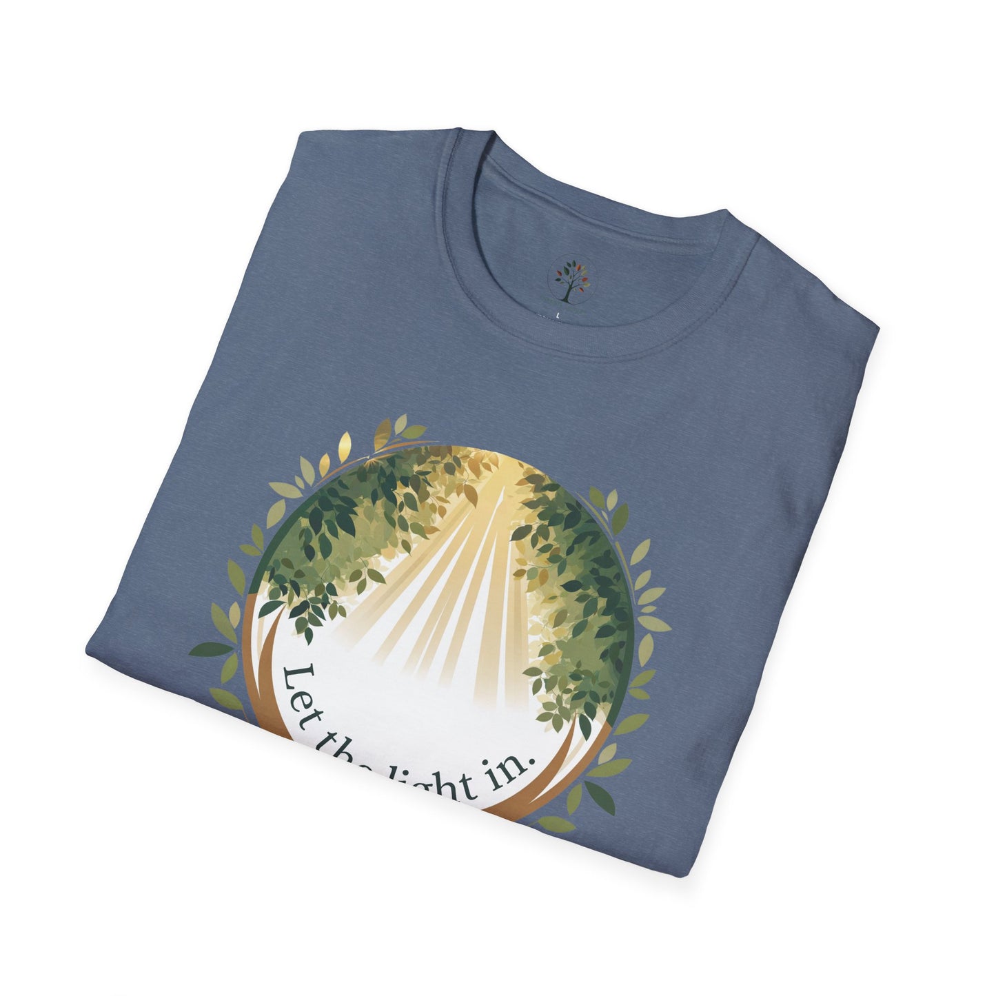 Heather Indigo | Let the Light in, folded view