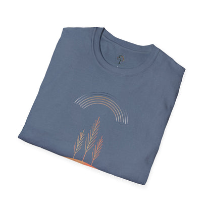 Heather Indigo | Quiet Arc, folded view