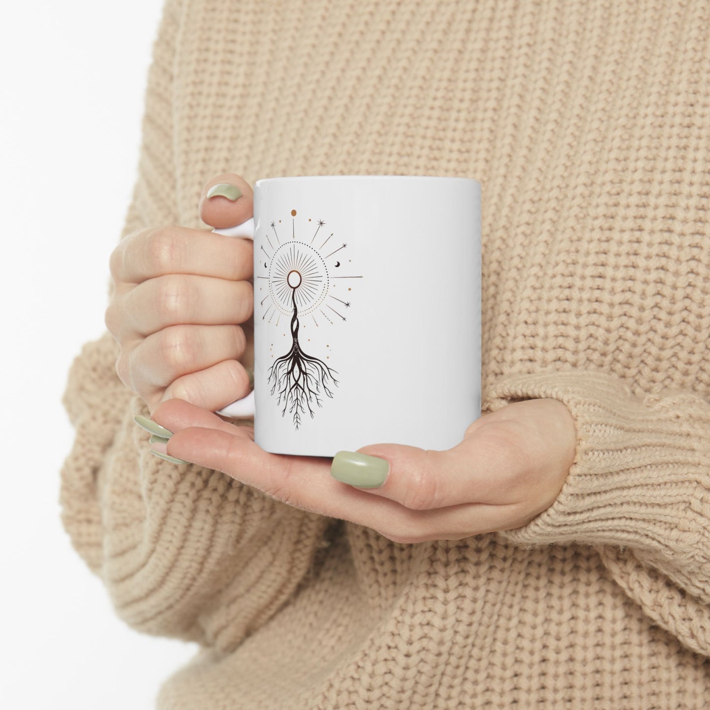 The Cosmic Root Mug