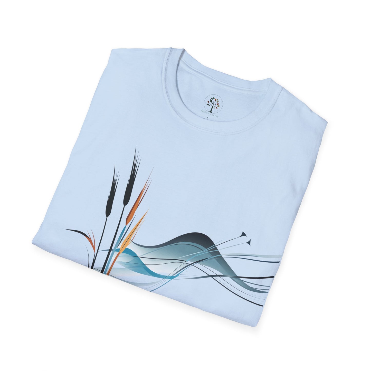 Light Blue | Exhale, folded view