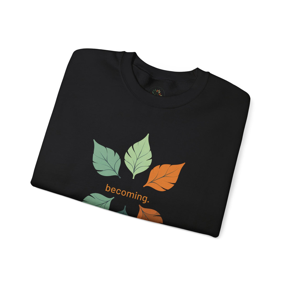 Black | Becoming Sweatshirt, folded view