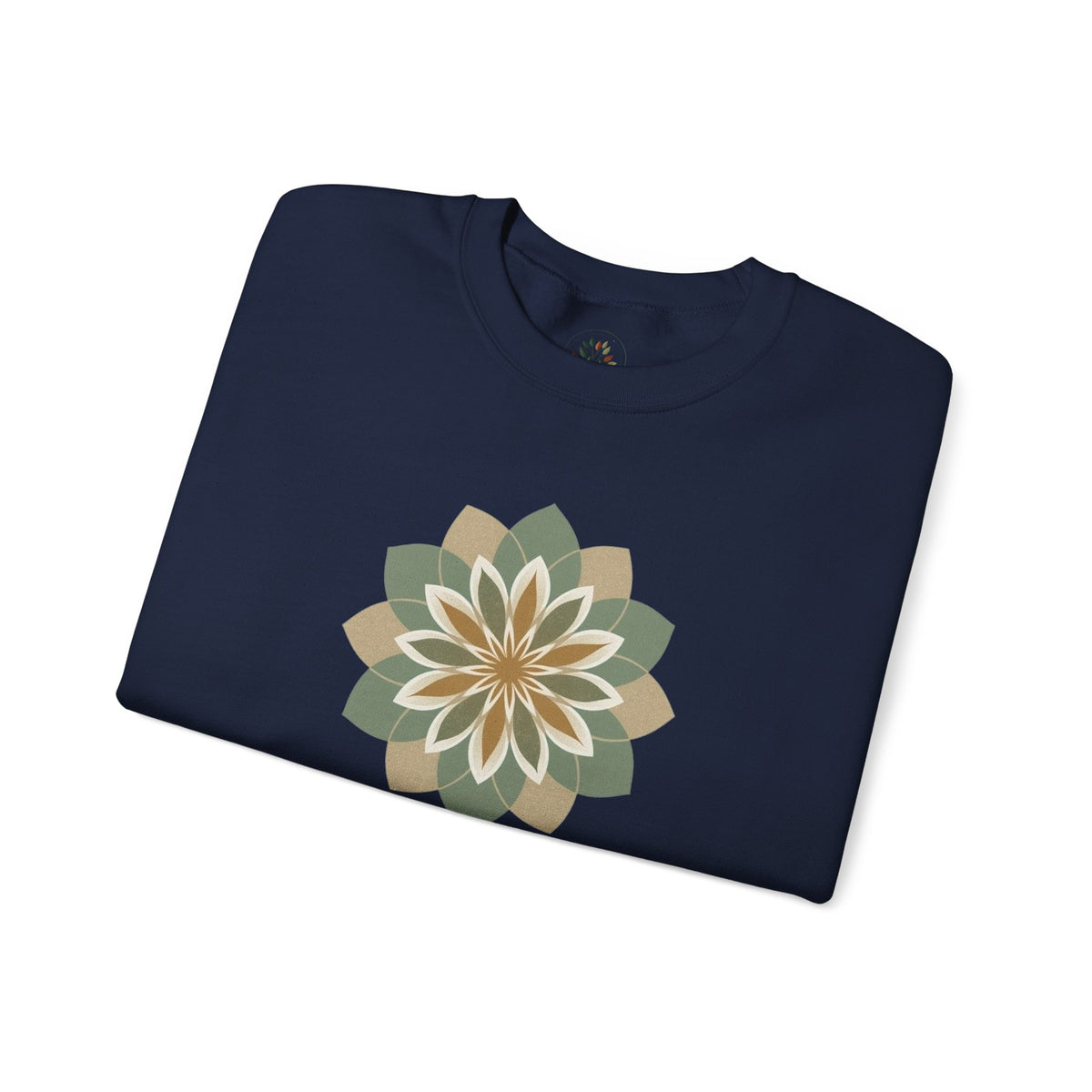 Navy | Unfold Sweatshirt, folded view