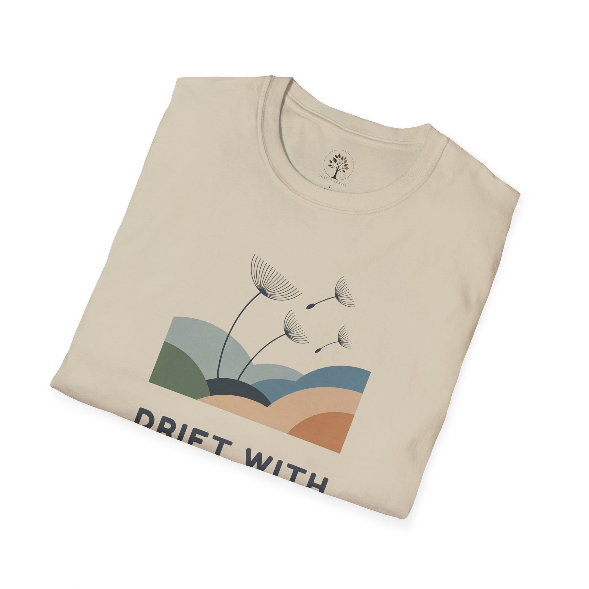 Sand | Drift with the Clouds, folded view