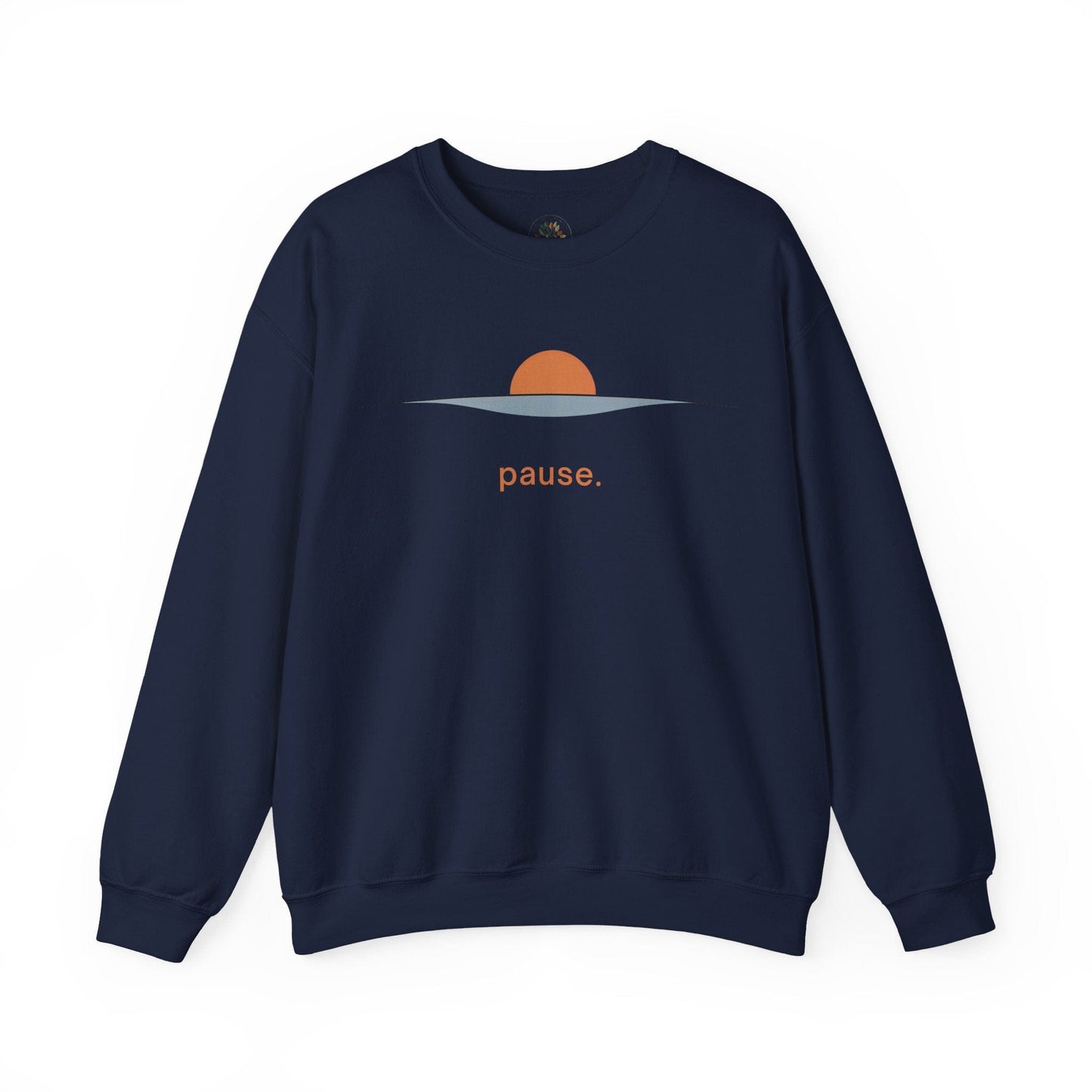 Navy | Pause Sweatshirt, front view