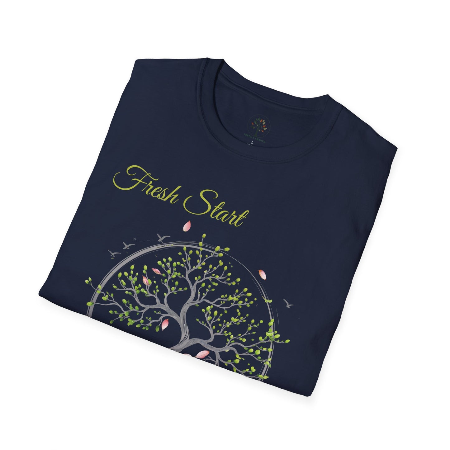 Navy | Fresh Start, folded view