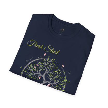 Navy | Fresh Start, folded view