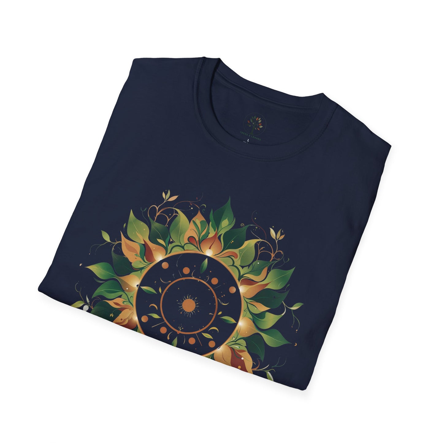 Navy | Solar Bloom, folded view