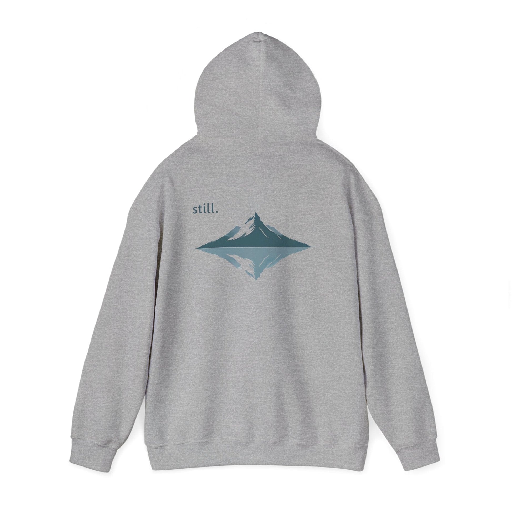 Sport Grey | Still Hoodie, back view 2