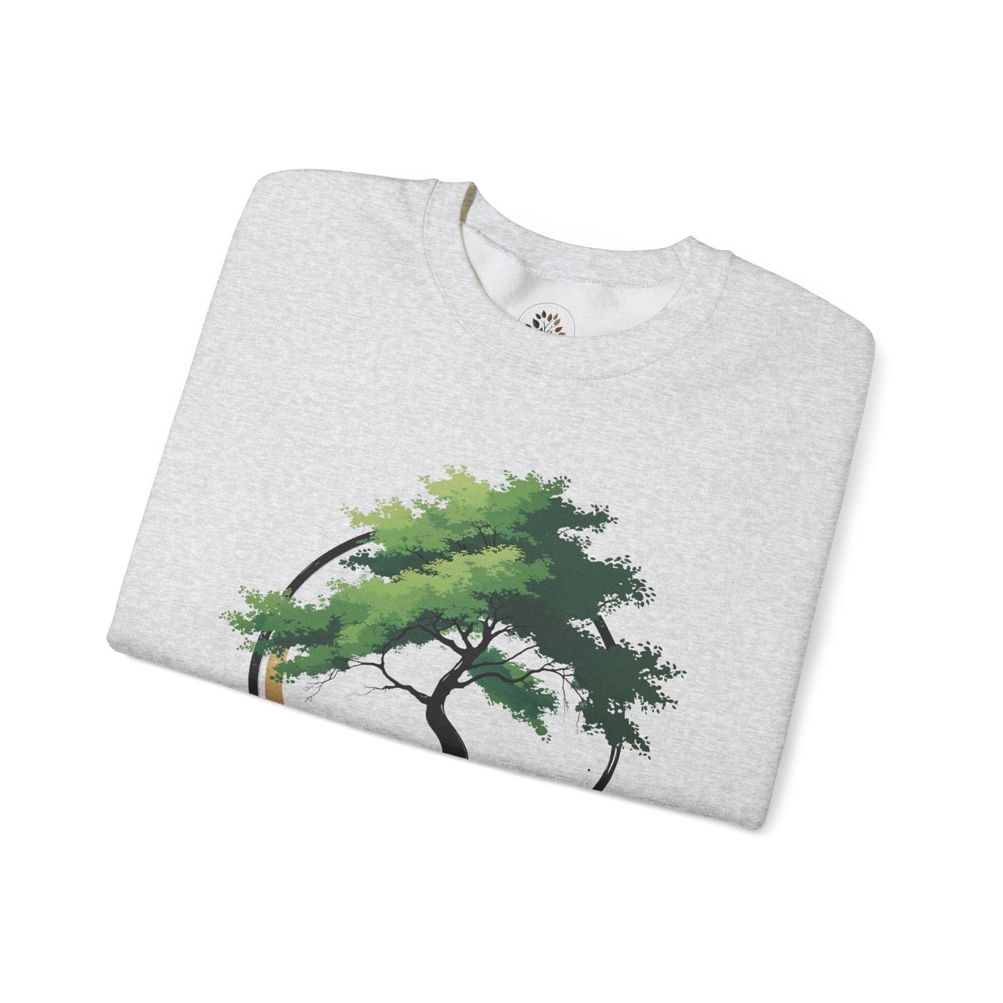 Ash | The Zen Tree Sweatshirt, folded view