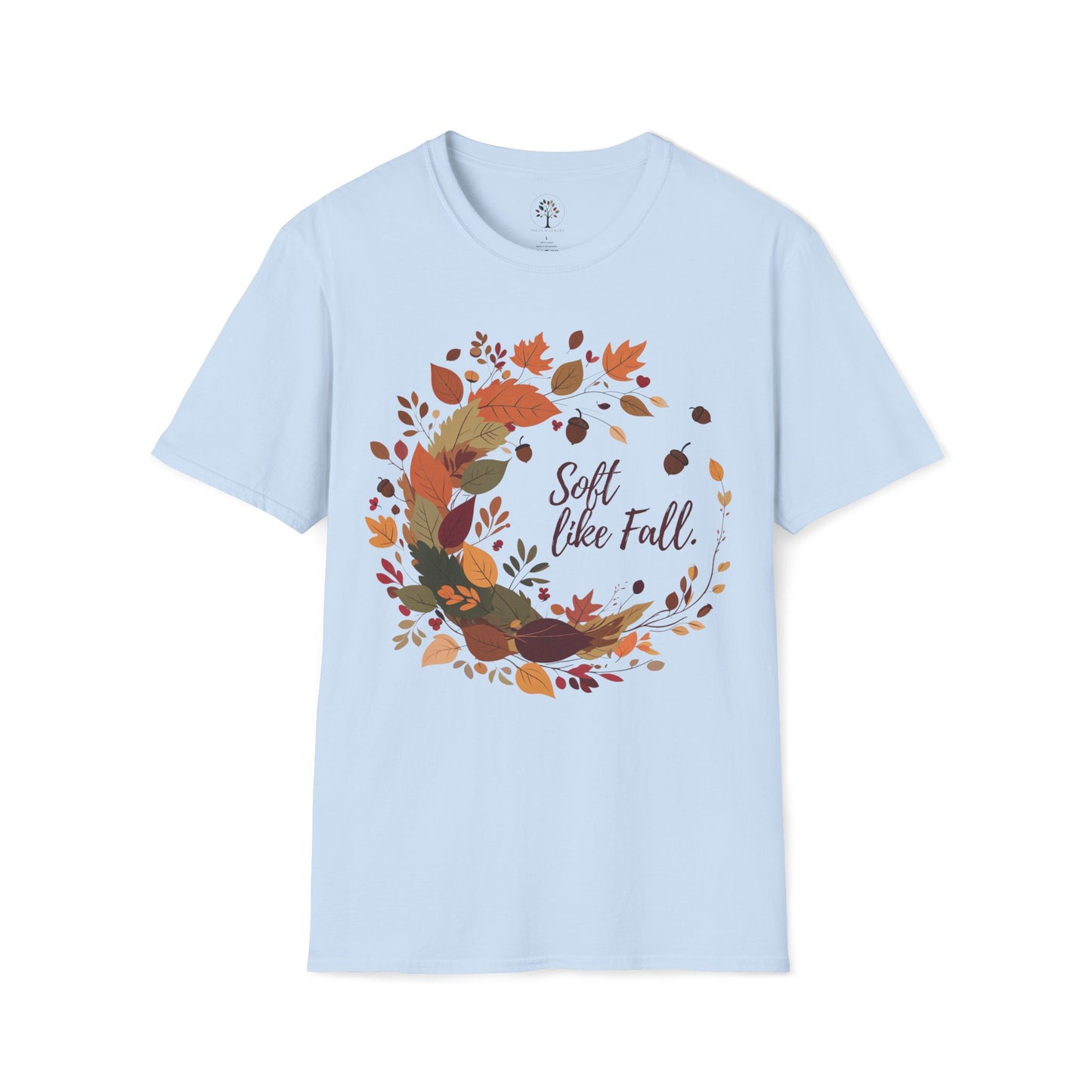 Light Blue | Soft Like Fall, front view