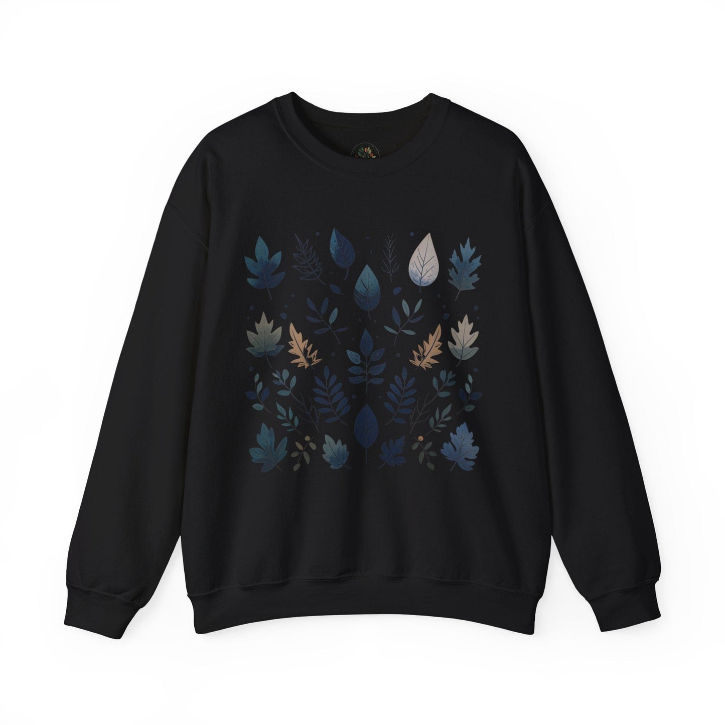 Black | Botanical Harmony Sweatshirt, front view
