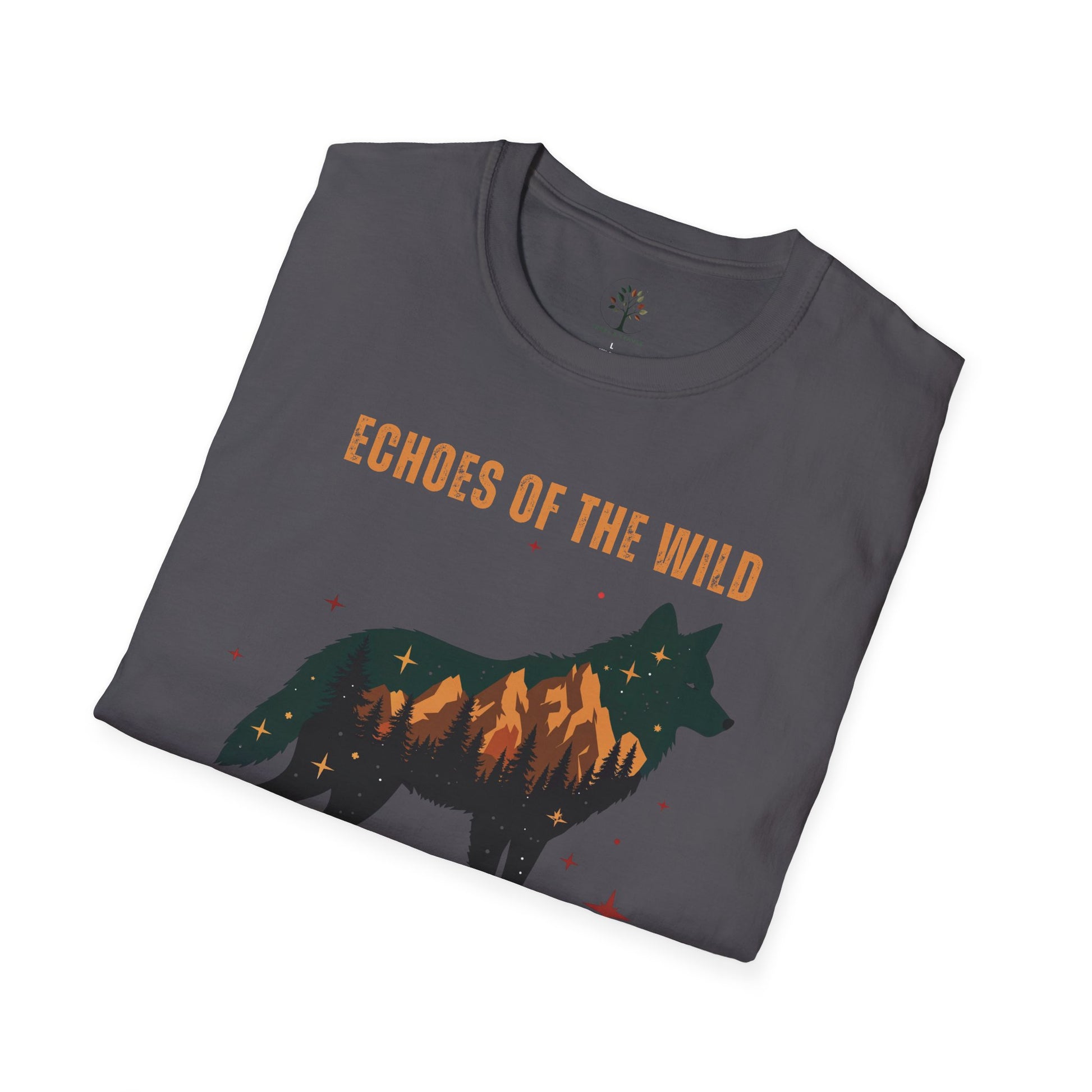 Charcoal | Echoes of The Wild, folded view