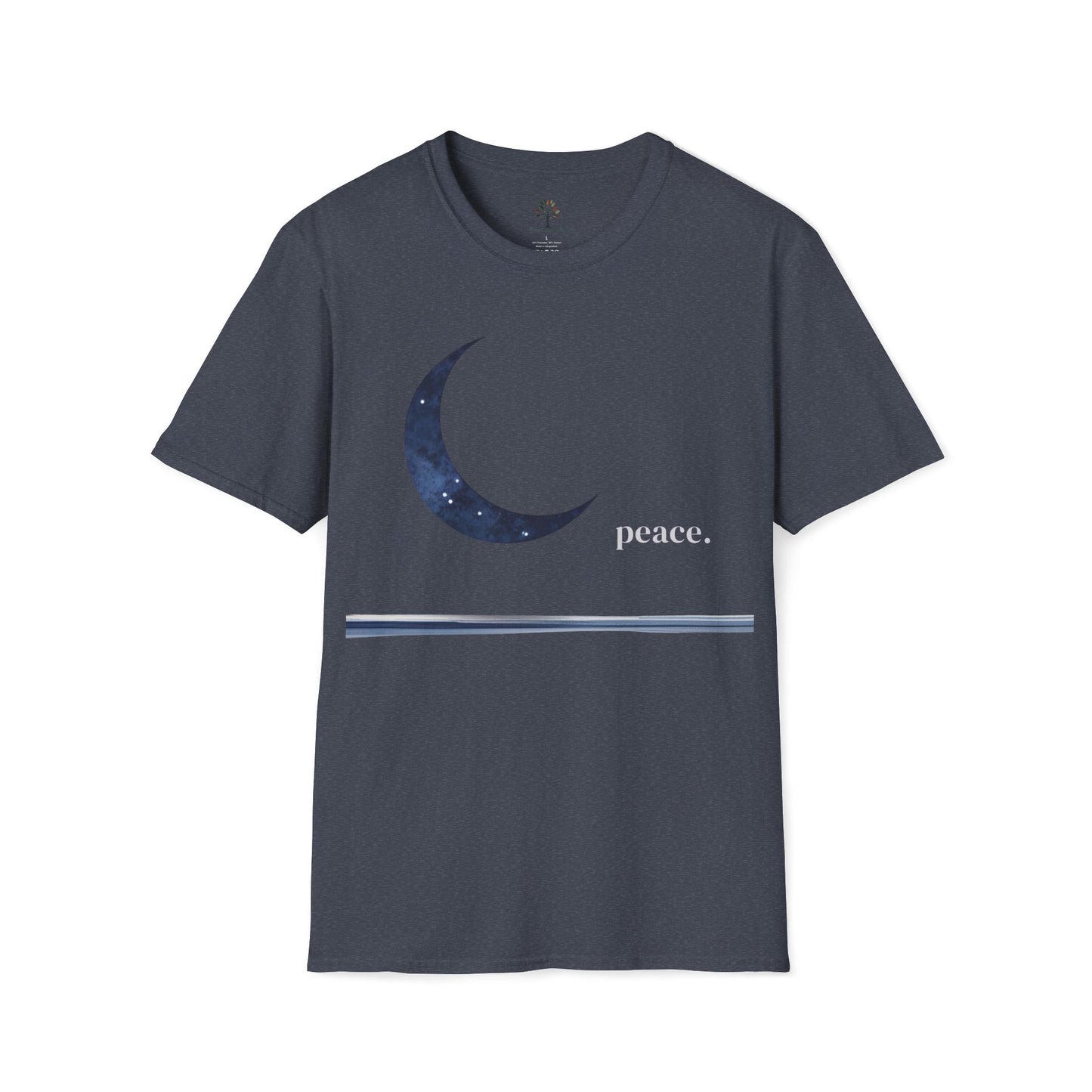 Heather Navy | Moonlit Peace, front view