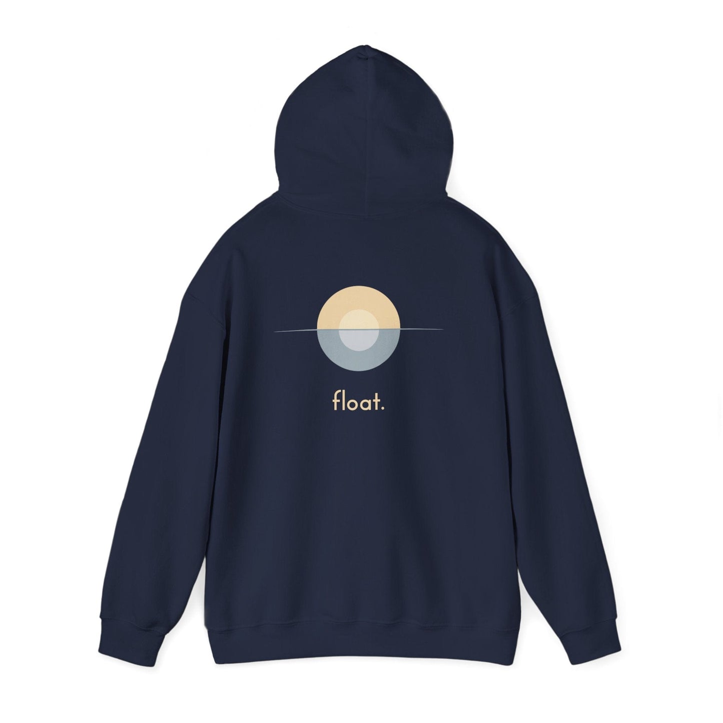 Navy | Float Hoodie, back view 2