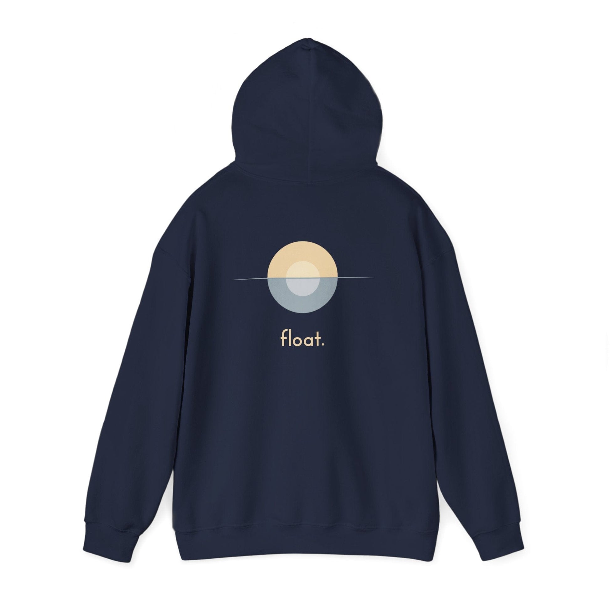 Navy | Float Hoodie, back view 2