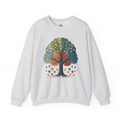 Ash | Circle of Seasons Sweatshirt, front view