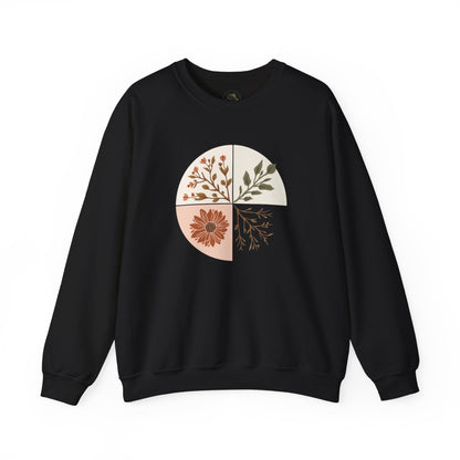 Black | Turn Sweatshirt, front view