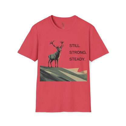 Heather Red | Still, Strong, Steady, front view