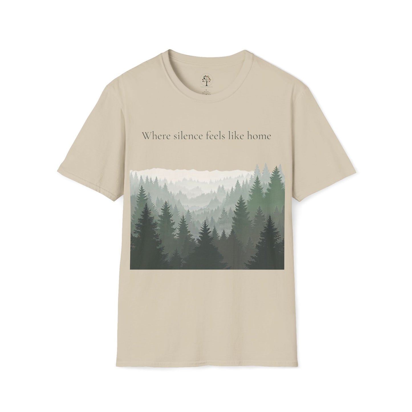 Sand | Where SIlence feels like home, front view