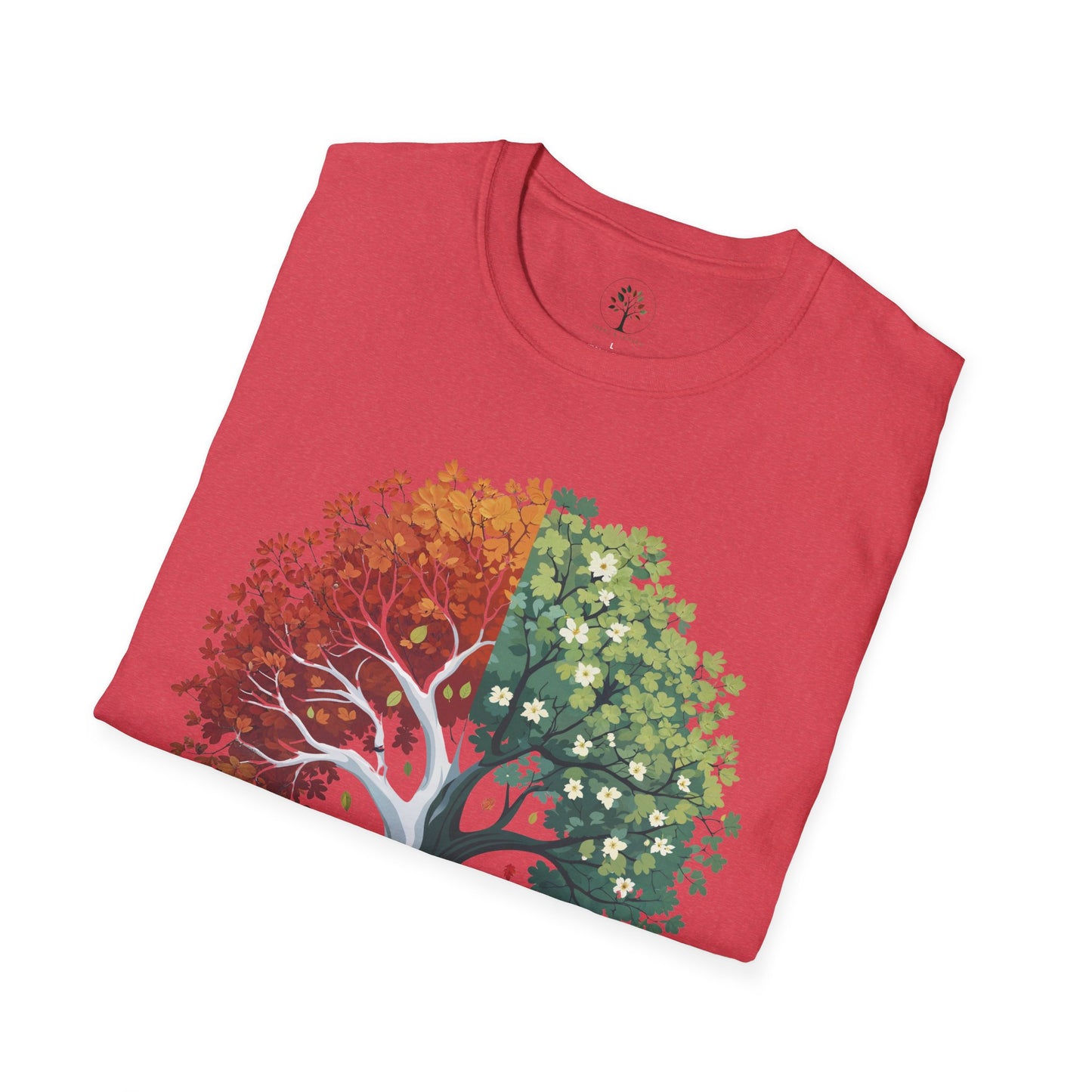 Heather Red | Still I Change, folded view