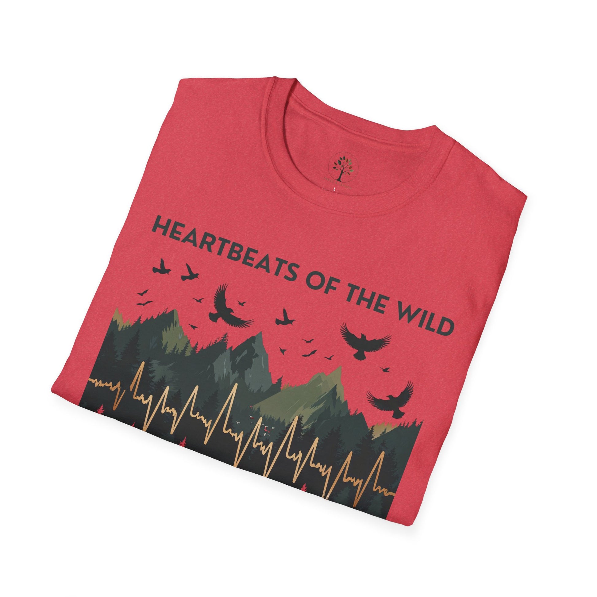 Heather Red | Heartbeats of the Wild, folded view