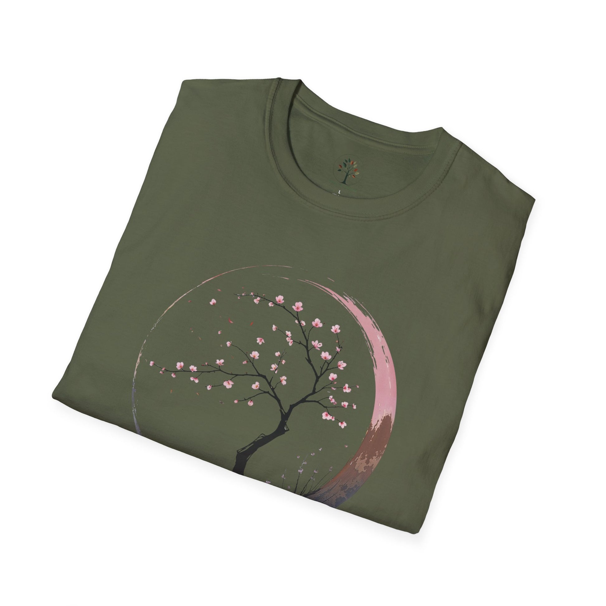 Military Green | Sakura Silence, folded view