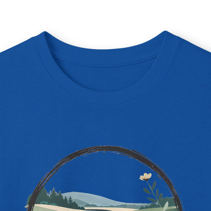 Royal | River of Grace Long Sleeve Tee, folded view