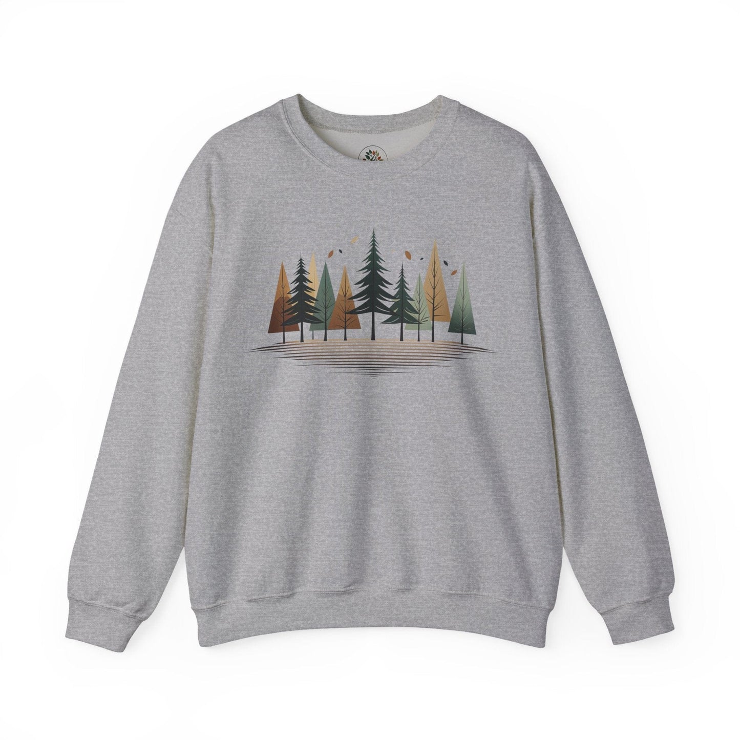 Sport Grey | Forest Rhythm Sweatshirt, front view