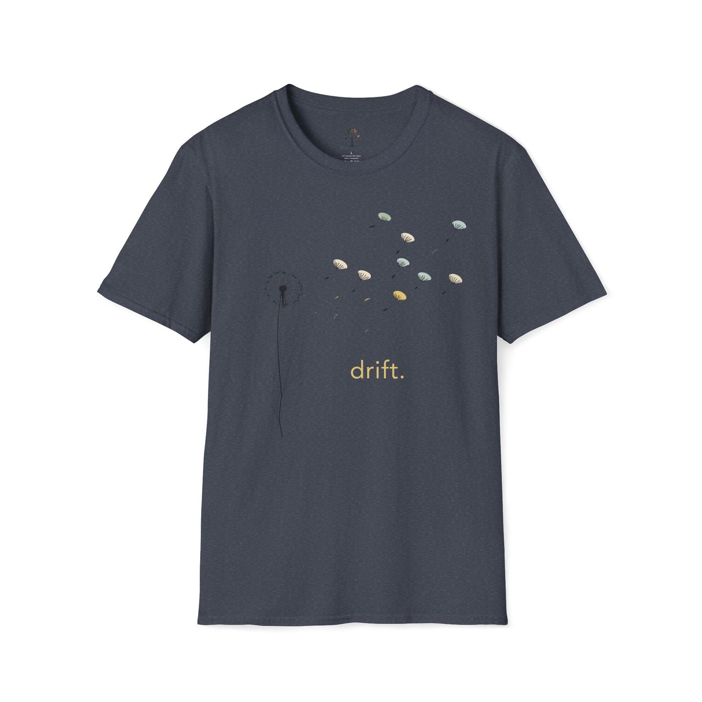 Heather Navy | Drift, front view